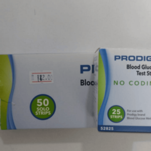 Blood glucose test strips